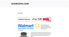 Desktop Screenshot of joamsons.com